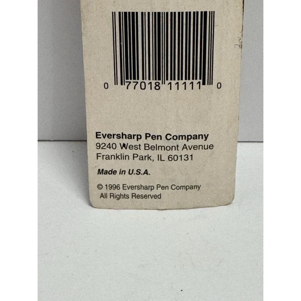 VTG EVERSHARP BALLPOINT PEN REFILL 1 FITS ALL S01 MEDIUM BLUE‎ NOS